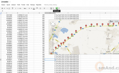 Live tracking [2]: Hrajeme si s výstupem