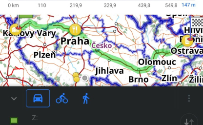 Test rychlosti vyhledávání tras OA 5