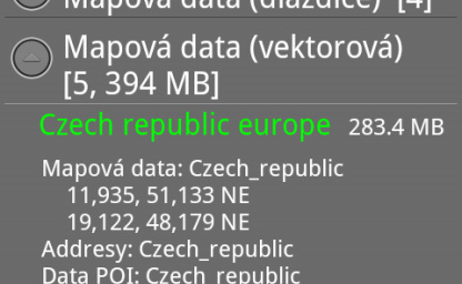 Barvy navázány na zálohy