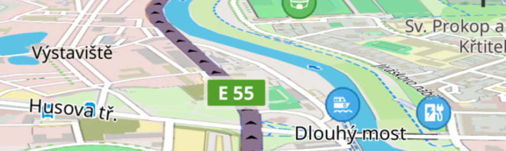 OsmAnd 4.3: 2.5D projekce