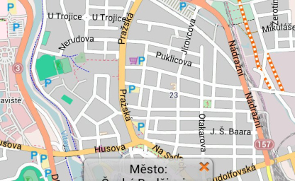 Silniční mapy a test navigace OA 1.0.0